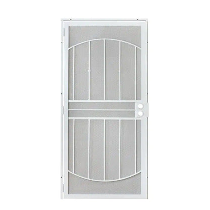 36 In. X 80 In. 805 Series White Defender Security Door