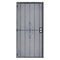 Iron Security Screen Door Conveys, Black