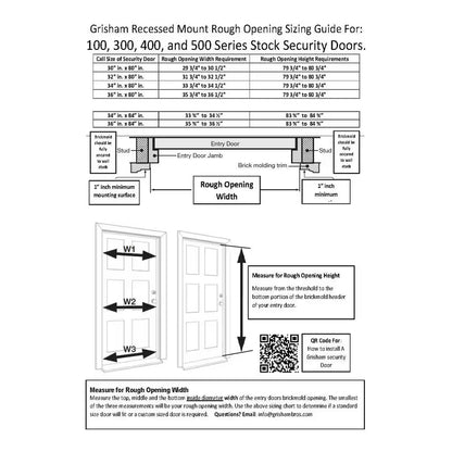 36 In. X 80 In. 501 Series Genesis Steel White Prehung Security Door