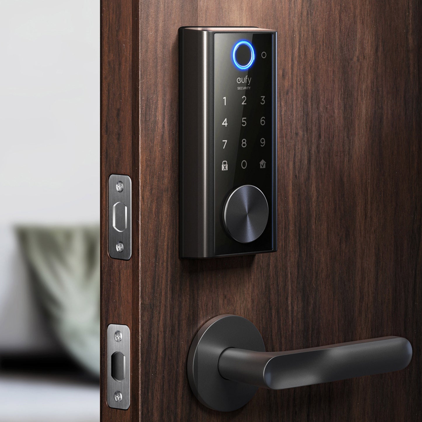 Security Smart Lock S230 and Two Rechargeable Batteries - No Monthly Fees