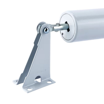 12.625-In Heavy Duty Adjustable White Aluminum Hold Open Screen/Storm Door Pnuematic Closer