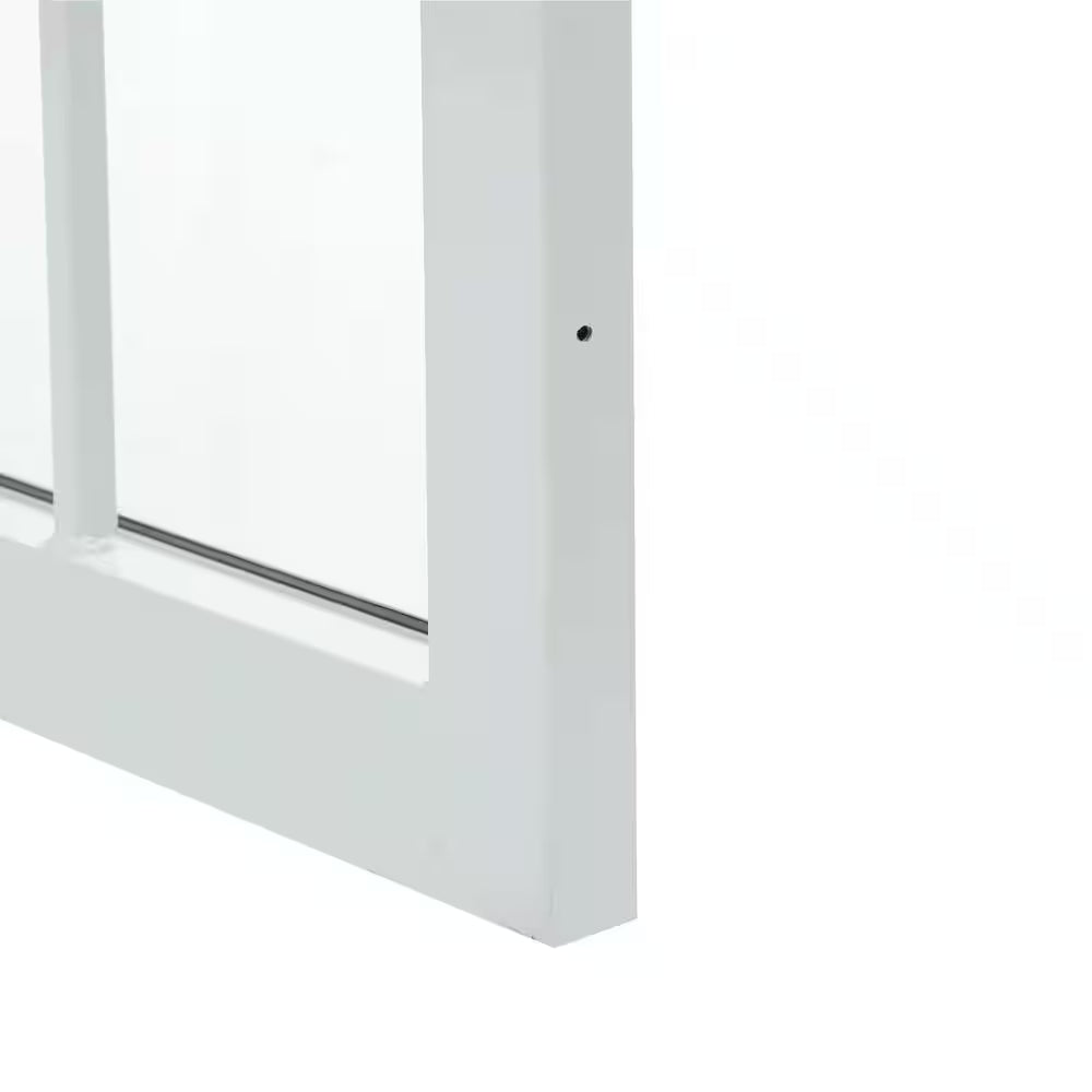 36 In. X 80 In. 501 Series Genesis Steel White Prehung Security Door