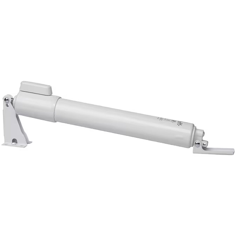 12.875-In Ez-Hold Adjustable White Aluminum Hold Open Screen/Storm Door Pnuematic Closer