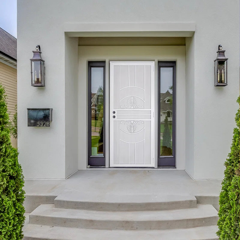 Deluxe Steel Security Screen Door