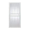 36 In. X 80 In. 501 Series Genesis Steel White Prehung Security Door