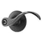 Keyed Entry Modern Wave Style Lever Doorknob with Pro-Guard, Matte Black Finish