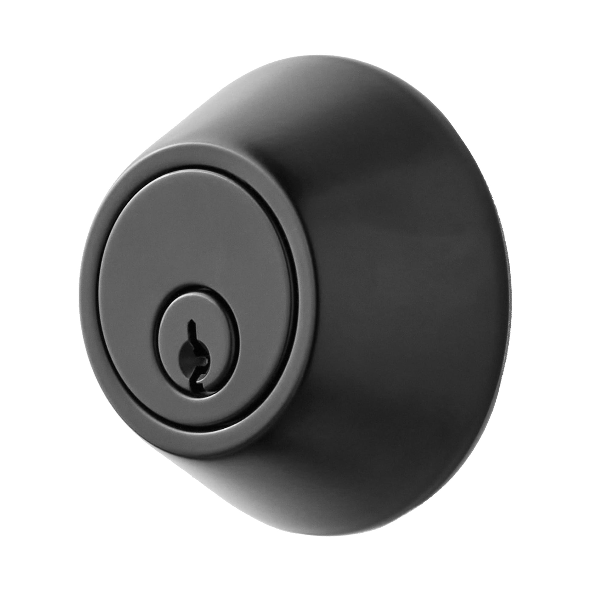 Keyed Entry Single Cylinder Deadbolt Matte Black