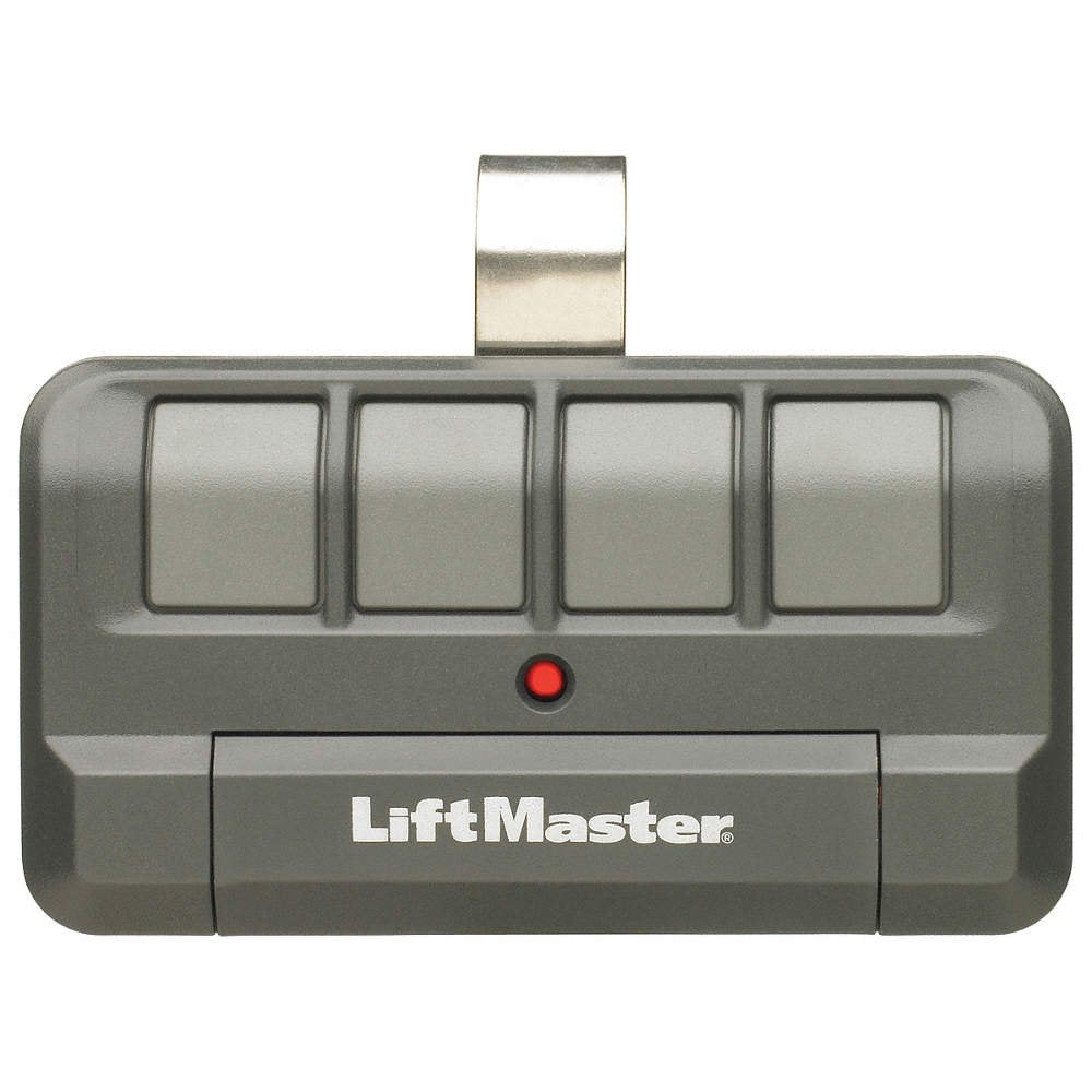 894LT Remote Control Transmitter, 4 Button, Black with Grey Buttons