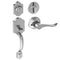 HOSOM Front Door Handle Set Exterior Door Lock Set with Deadbolt Single Cylind